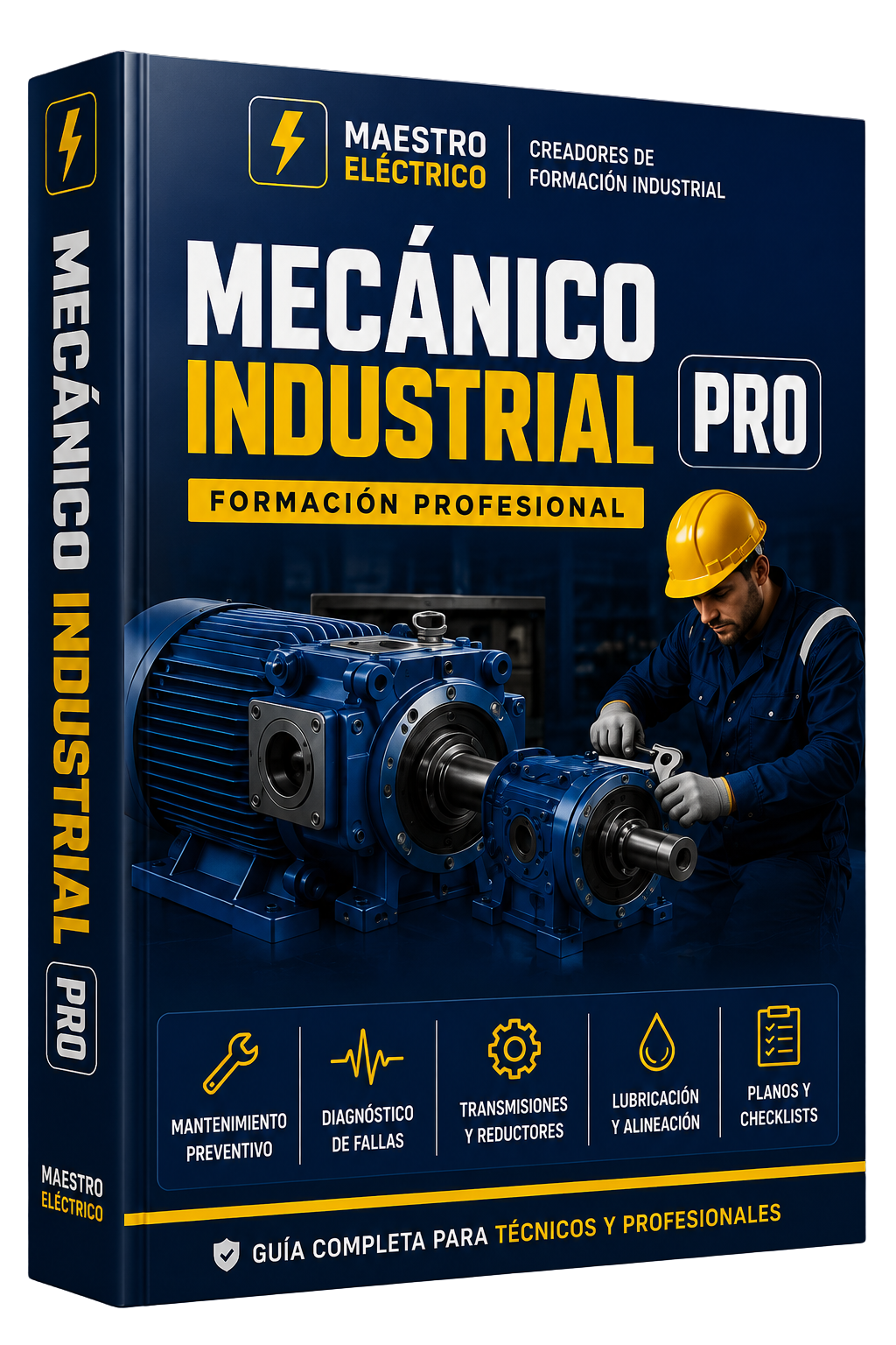 Mecánico Industrial PRO | Formación Completa + 10 Bonos