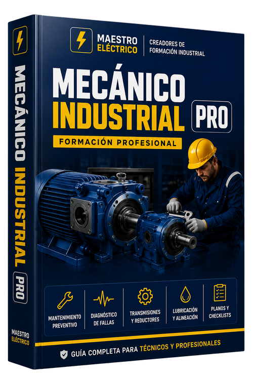 Combo Formación Industrial | Maestro Eléctrico + 2.0 + Mecánico Industrial PRO