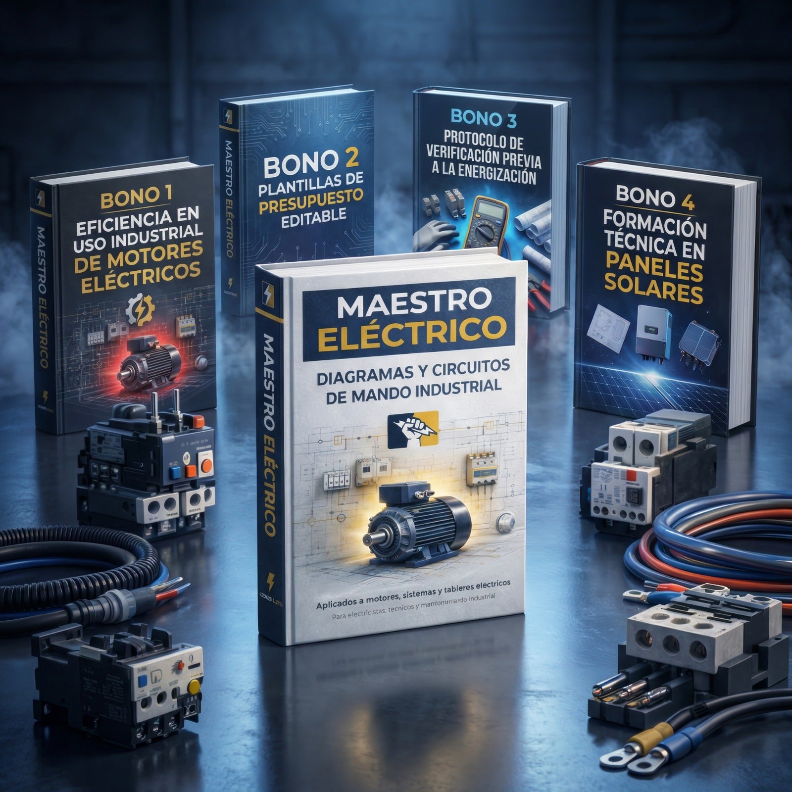 MAESTRO ELÉCTRICO⚡+ 4 BONOS DE REGALO• Entrega digital inmediata (PDF)